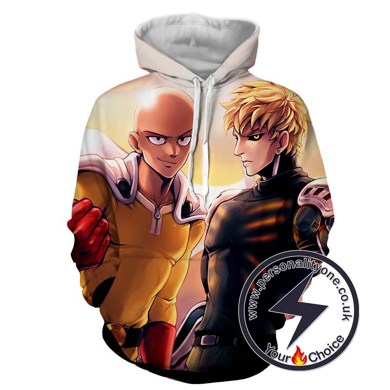 One Punch Man - Genos 3D - Hoodies